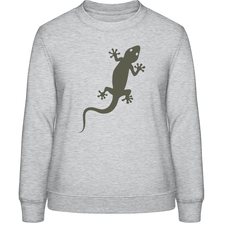 Gecko Silhouette Frauen Sweatshirt 0 image