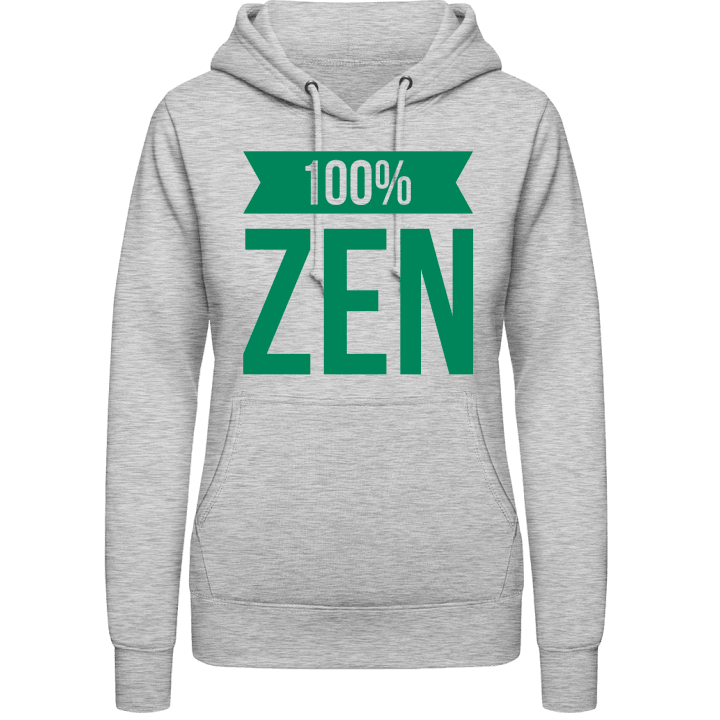 100 Zen Sweat à capuche pour femme contain pic