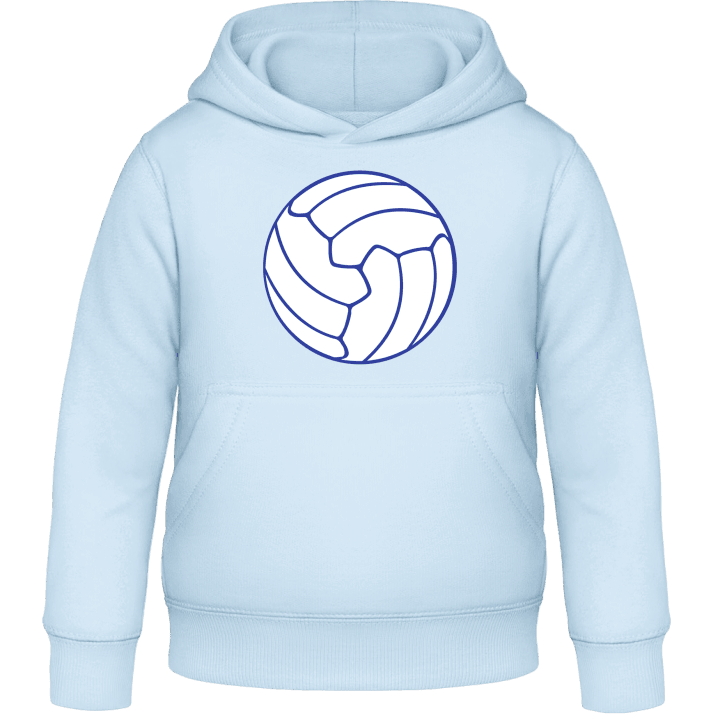 White Volleyball Ball Barn Hoodie contain pic