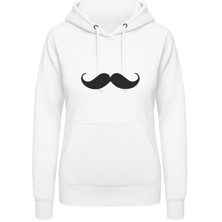 Mustache Hoodie för kvinnor contain pic