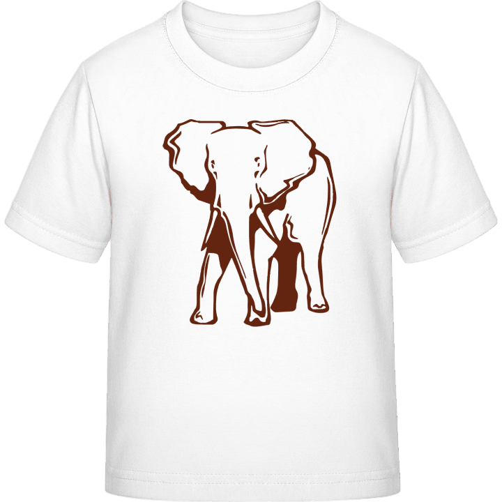 Elephant Outline T-shirt för barn 0 image