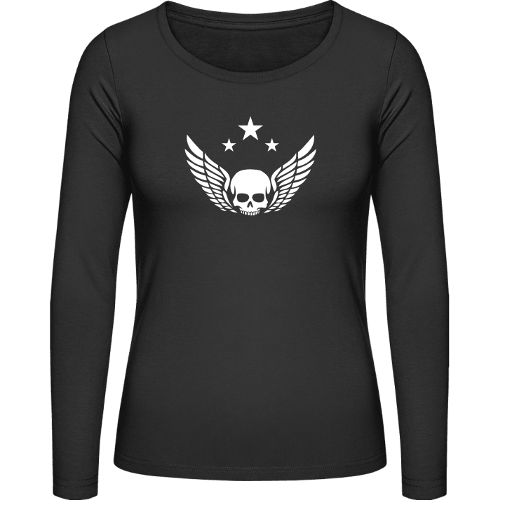 Winged Skull Women long Sleeve Shirt 0 image