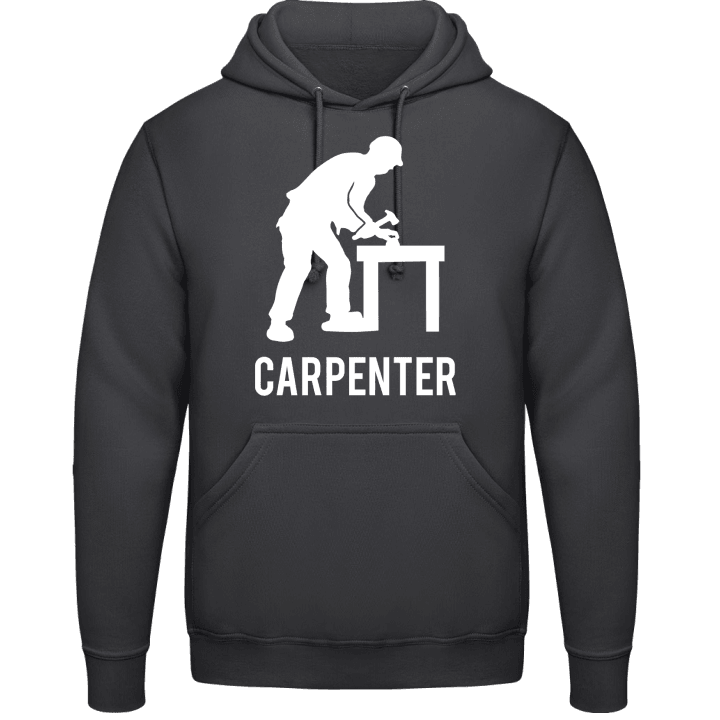 Carpenter working Felpa con cappuccio contain pic