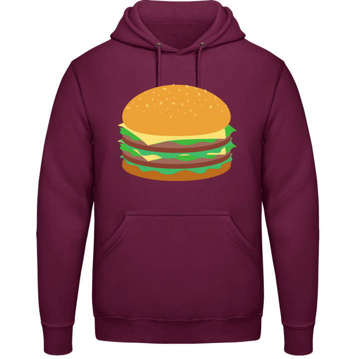 Hamburger Illustration Hoodie contain pic