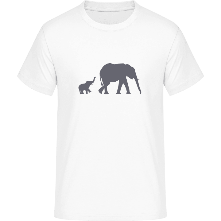 Elephants Illustration T-skjorte 0 image