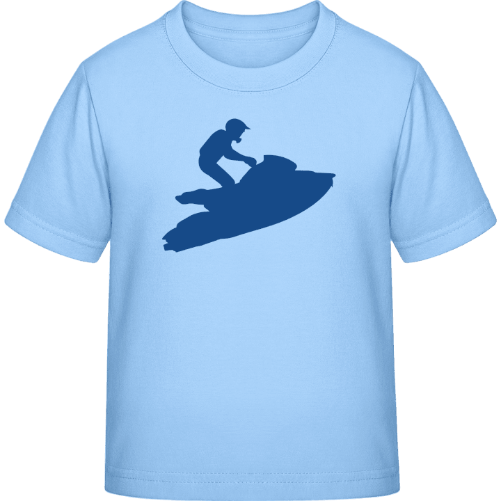 Jet Ski Rider T-skjorte for barn contain pic