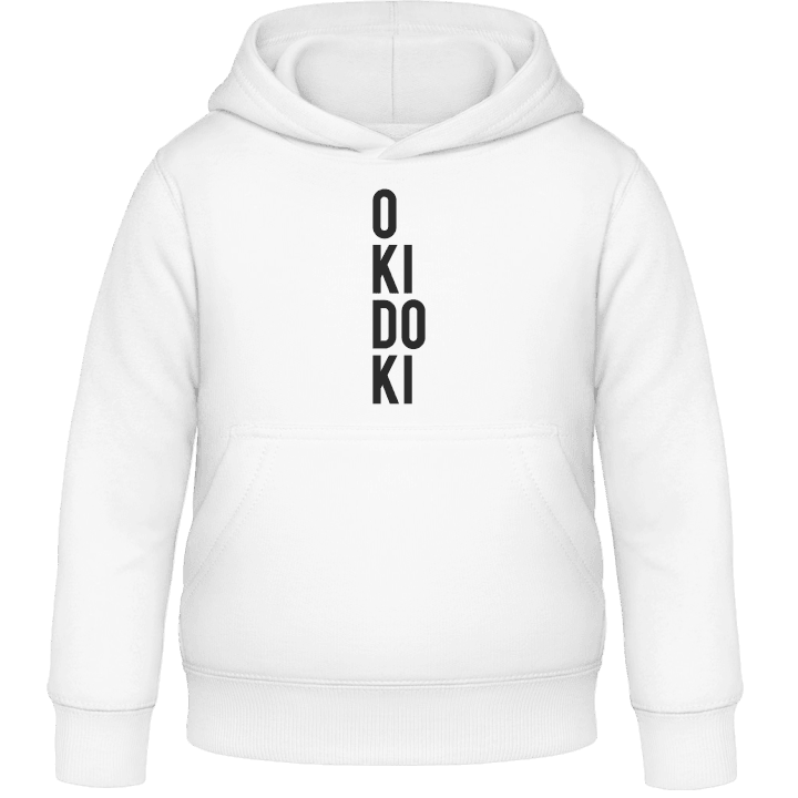 OKIDOKI Sweat à capuche pour enfants contain pic