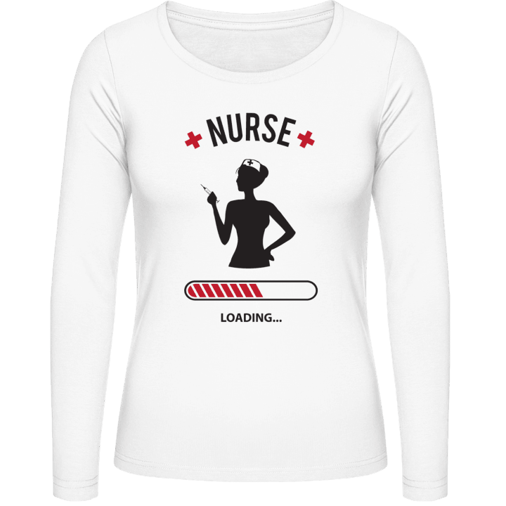 Nurse Loading T-shirt à manches longues pour femmes contain pic