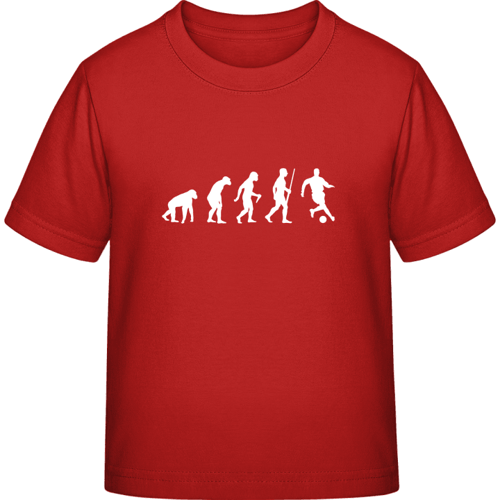 Football Soccer Evolution T-skjorte for barn contain pic
