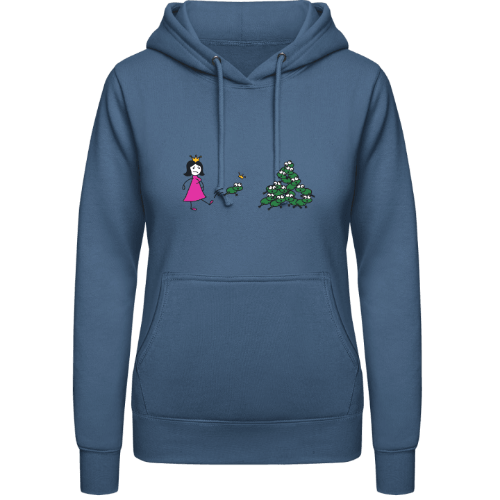Angry Princess Vrouwen Hoodie contain pic