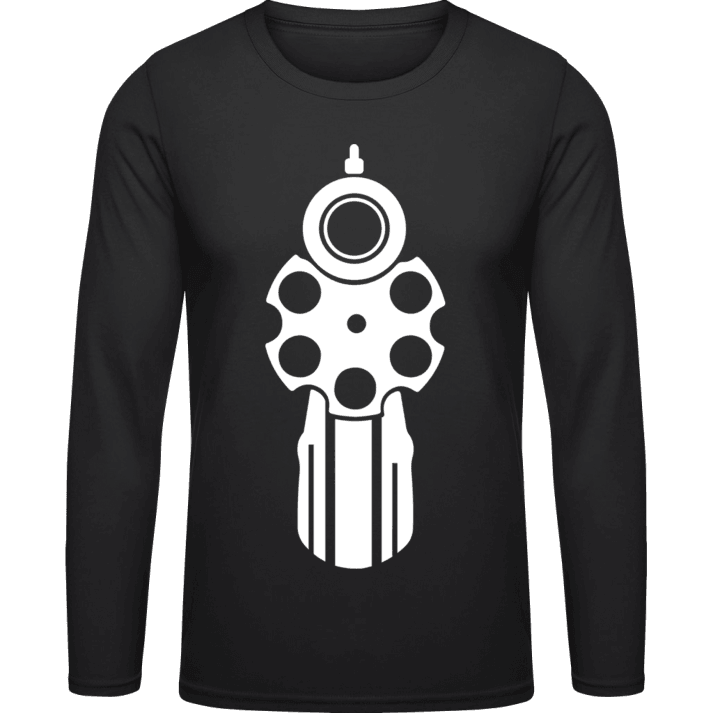 Look Into The Pistol T-shirt à manches longues contain pic