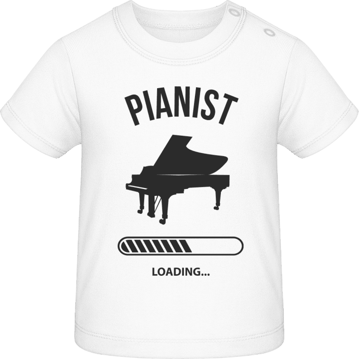 Pianist Loading T-shirt för bebisar contain pic
