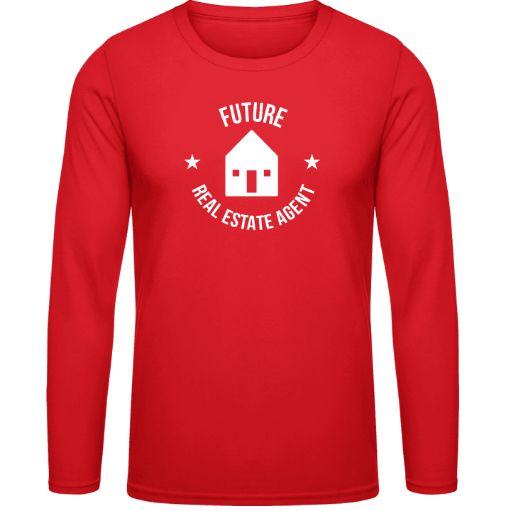 Future Real Estate Agent T-shirt à manches longues contain pic