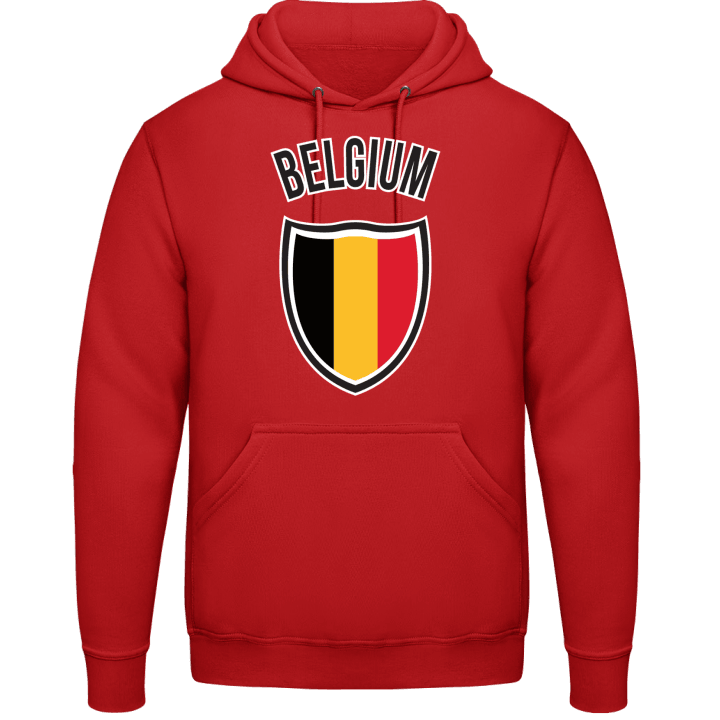 Belgium Flag Shield Sudadera con capucha contain pic