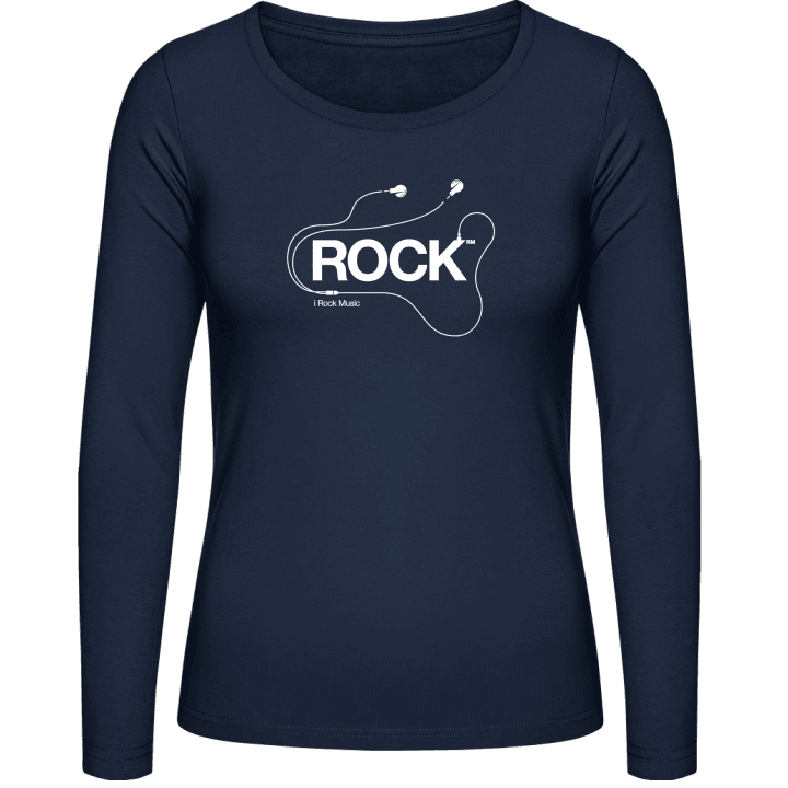Rock Headphones T-shirt à manches longues pour femmes contain pic