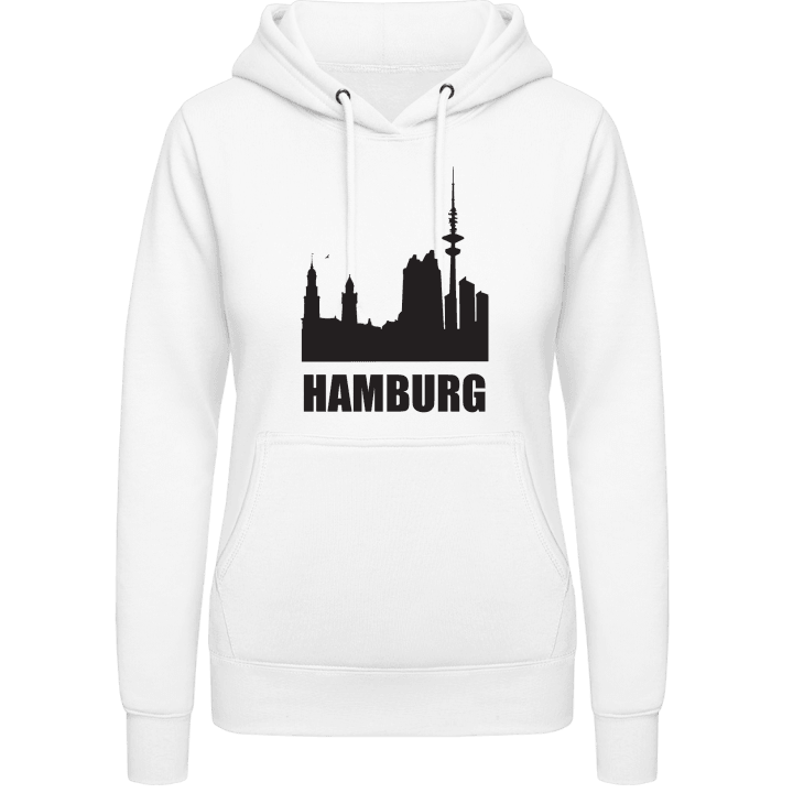 Skyline Hamburg Hættetrøje til kvinder 0 image