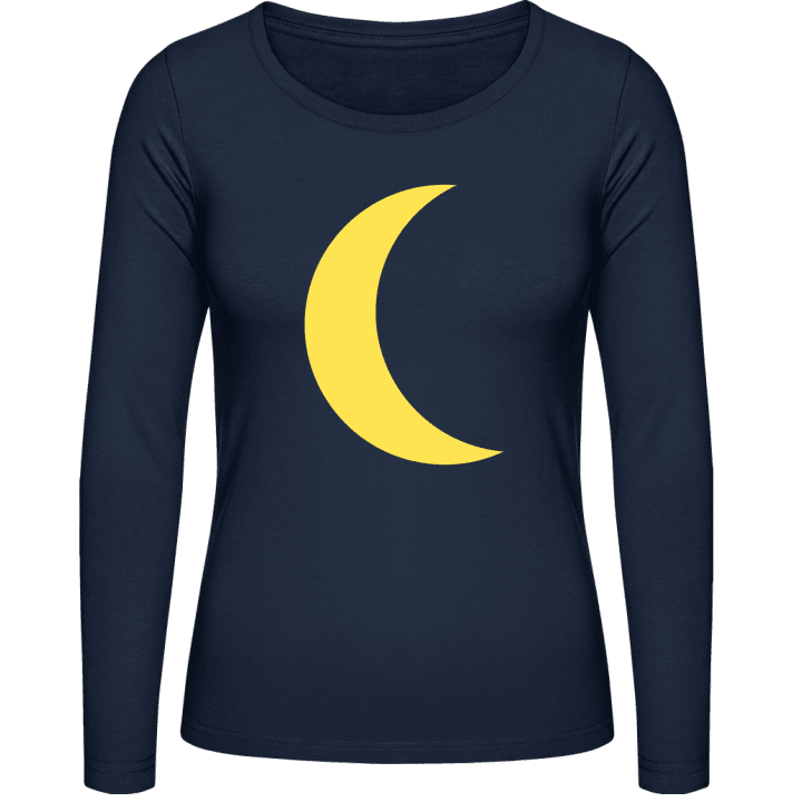 Moon Langermet skjorte for kvinner contain pic