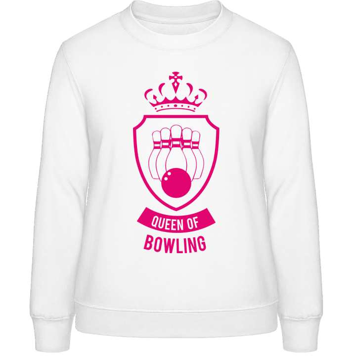 Queen Of Bowling Frauen Sweatshirt contain pic
