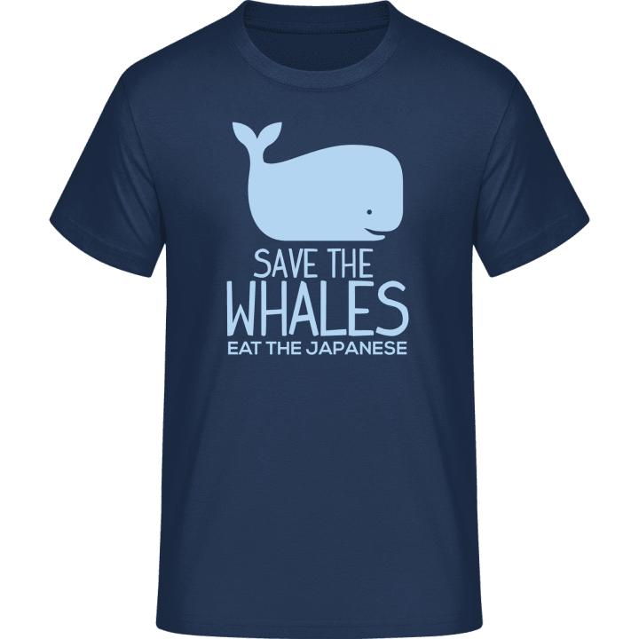 Save The Whales Eat The Japanese Maglietta 0 image