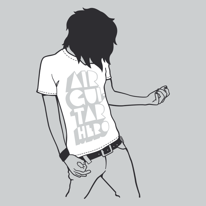 Air Guitar Hero Camisa de manga larga para mujer 0 image