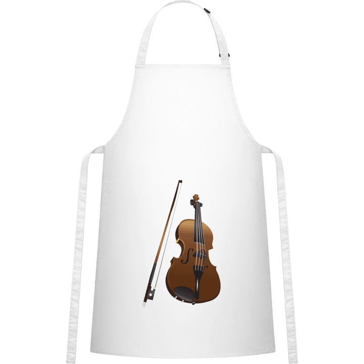 Violin Realistic Delantal de cocina contain pic