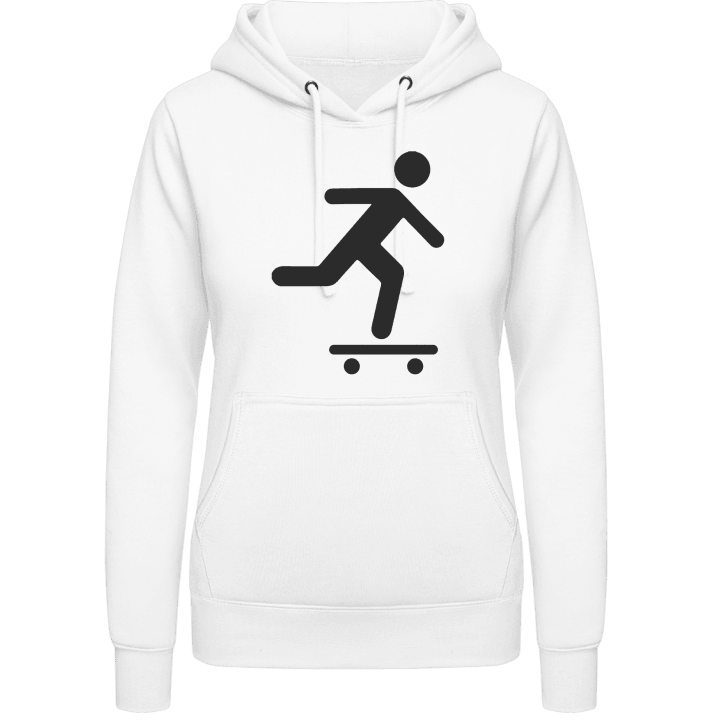 Skateboarder Icon Vrouwen Hoodie contain pic