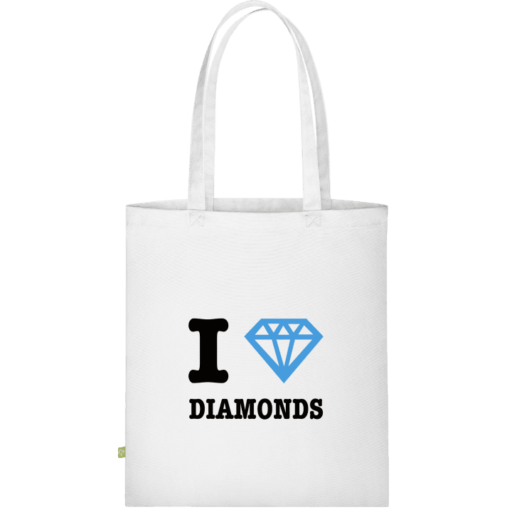 I Love Diamonds Stof taske 0 image