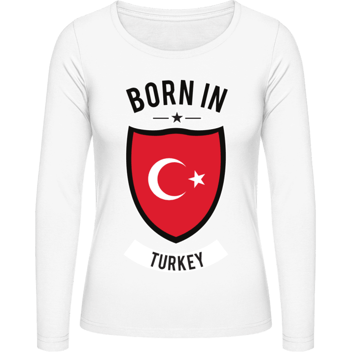 Born in Turkey Camisa de manga larga para mujer 0 image