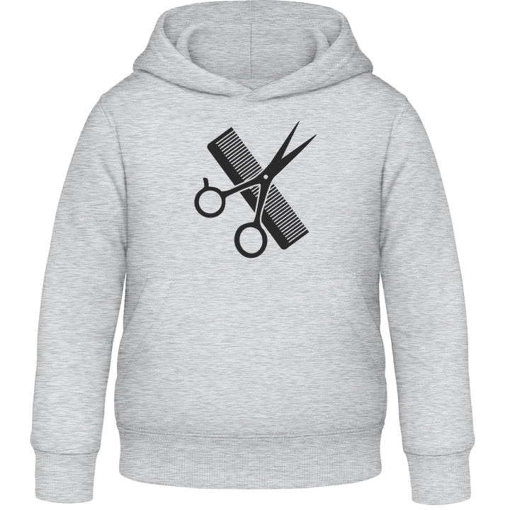 Comb And Scissors Kids Hoodie contain pic