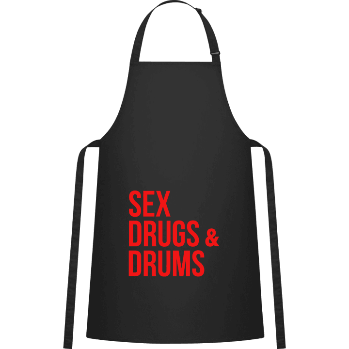 Sex Drugs And Drums Kitchen Apron 0 image