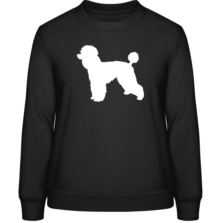 Poodle Silhouette Sweatshirt för kvinnor 0 image