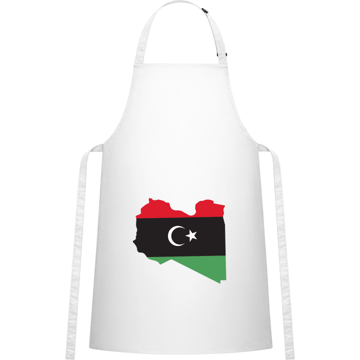 Libya Map Förkläde för matlagning contain pic
