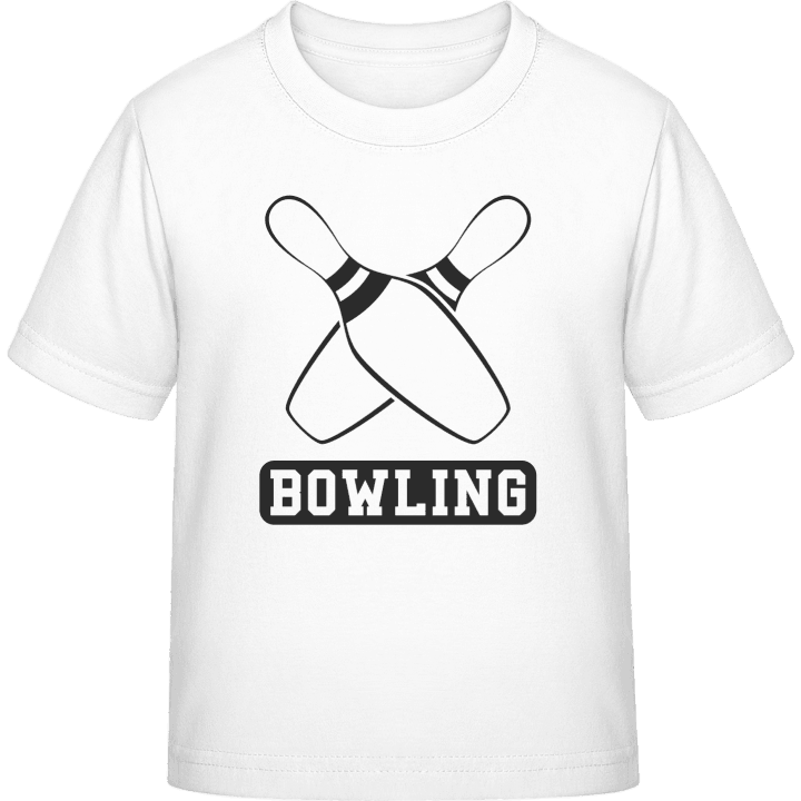Bowling Icon T-skjorte for barn contain pic