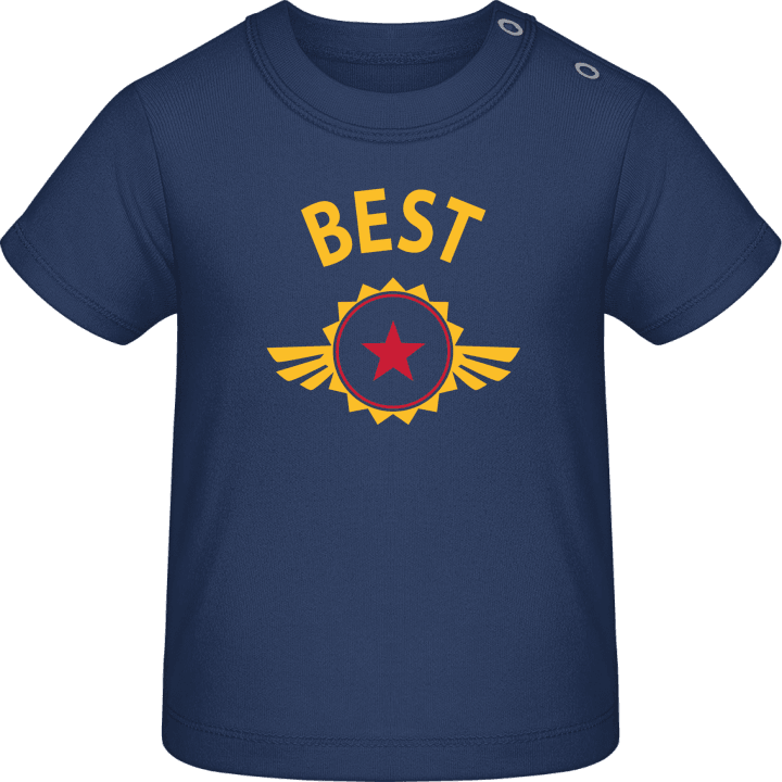 Best + DEIN TEXT Baby T-Shirt contain pic