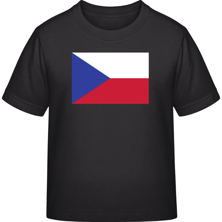 Czechia Flag T-shirt för barn contain pic