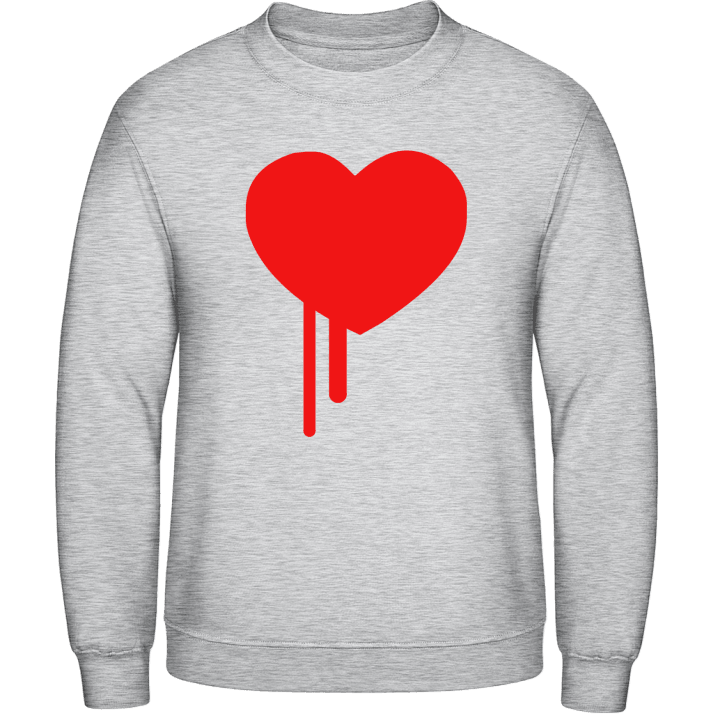 Bloeden Hart Sweatshirt contain pic