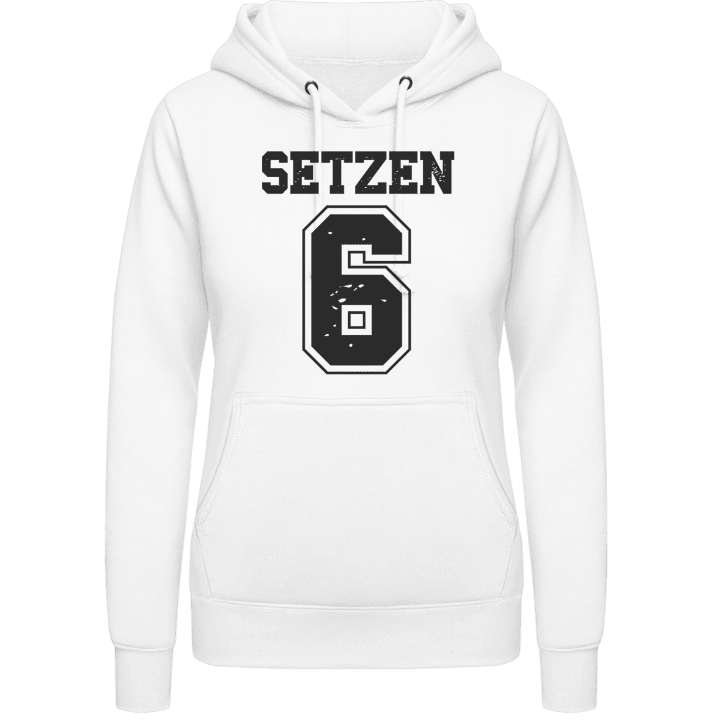 Setzen 6 Sweat à capuche pour femme contain pic