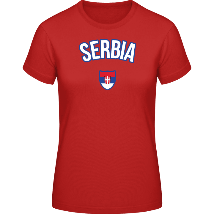 SERBIA Fan Frauen T-Shirt 0 image