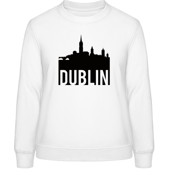 Dublin Skyline Felpa donna contain pic