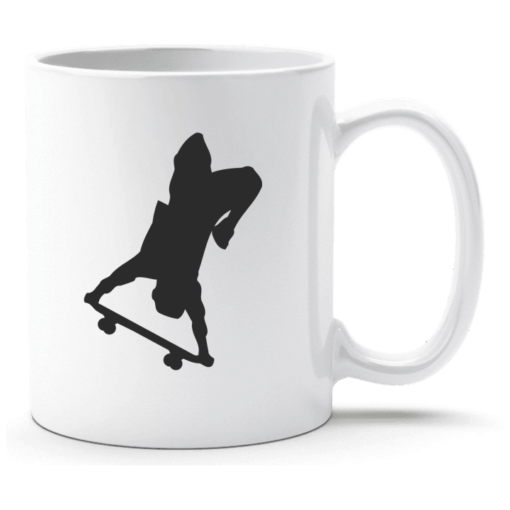 Skateboarder Trick Cup contain pic
