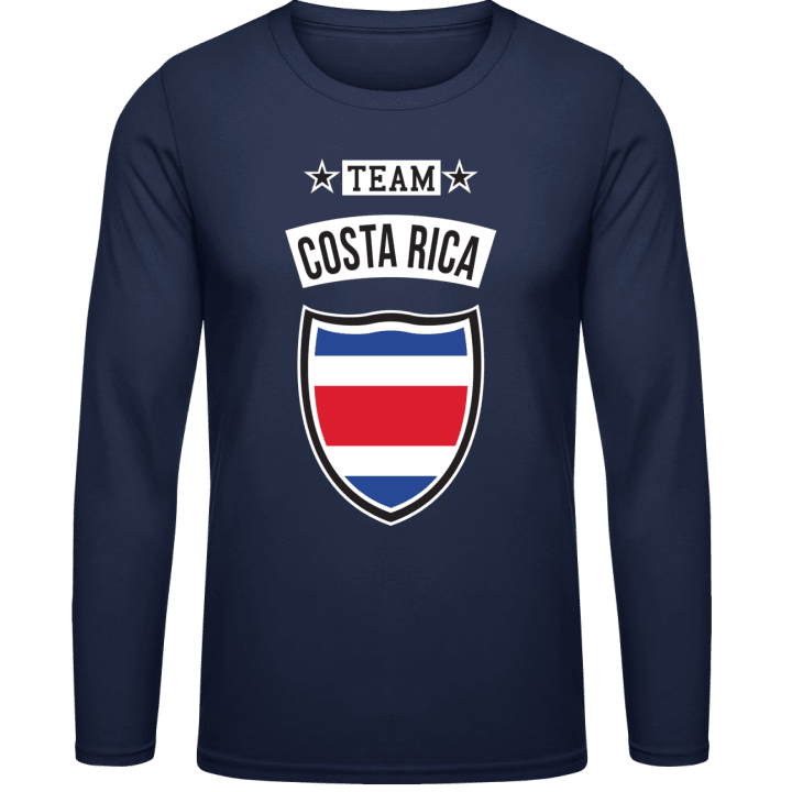 Team Costa Rica Shirt met lange mouwen contain pic