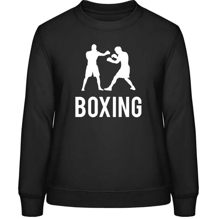 Boxing Felpa donna contain pic