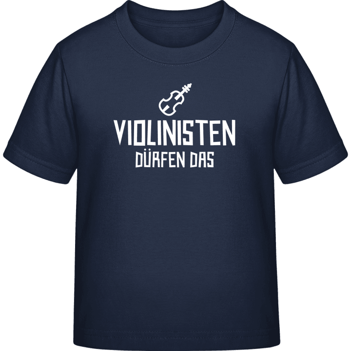 Violinisten dürfen das T-skjorte for barn contain pic
