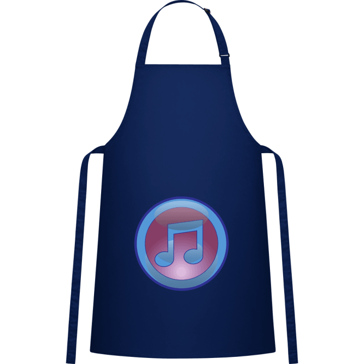 Music Superhero Logo Förkläde för matlagning contain pic