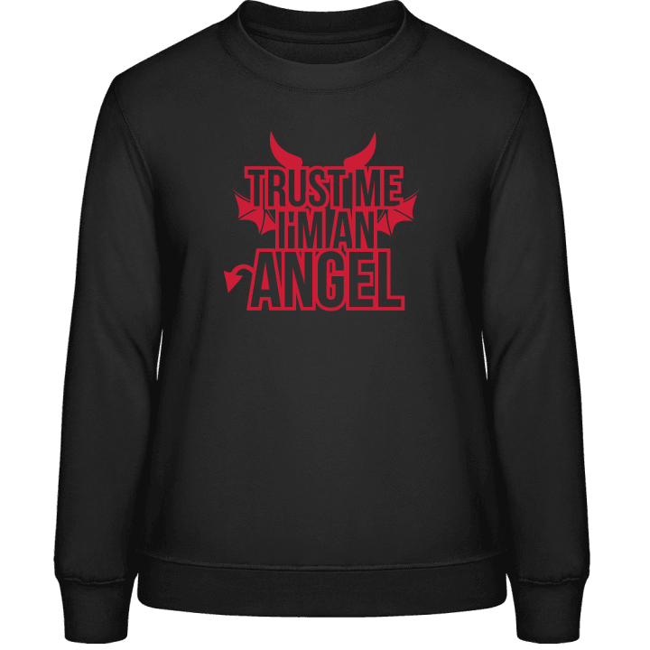 Trust Me I'm An Angel Sweat-shirt pour femme contain pic