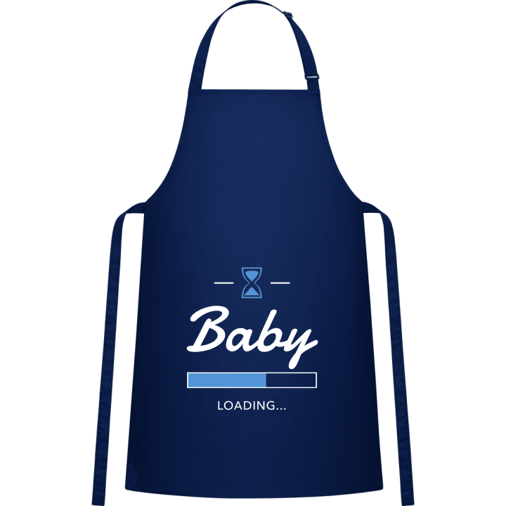 Baby Loading Blue Kitchen Apron contain pic