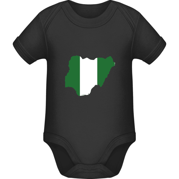 Nigeria Map Flag Pelele Bebé contain pic