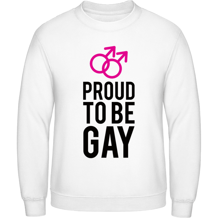 Proud To Be Gay Sweatshirt contain pic