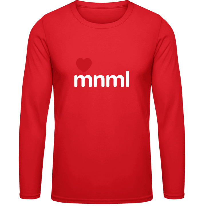 Minimal Music Shirt met lange mouwen contain pic