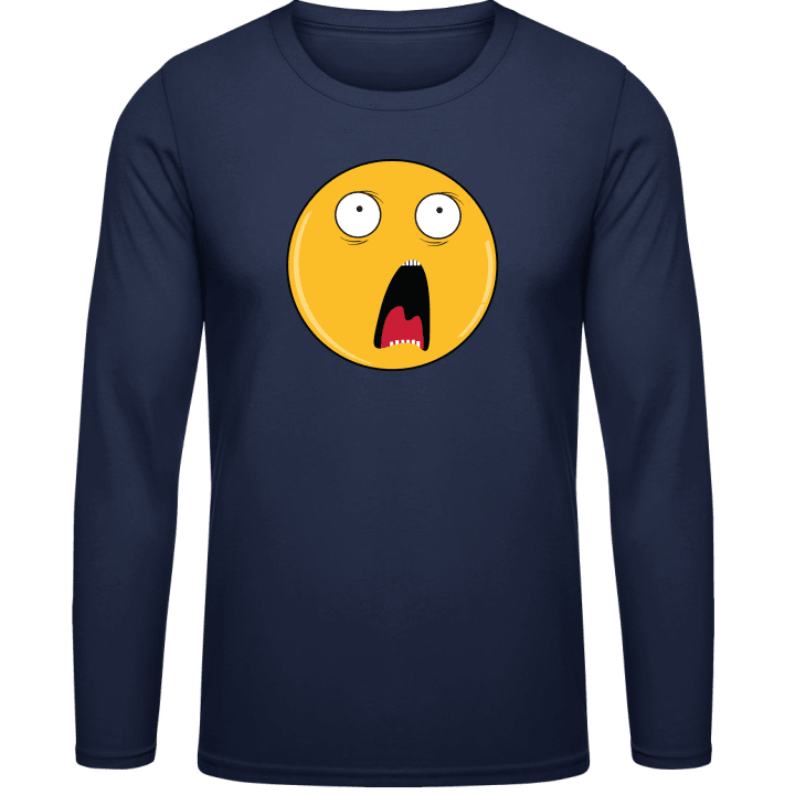 Panic Smiley Langermet skjorte contain pic